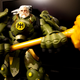 Illustration for article titled Hasbro's New Overwatch Figure Shows Off Reinhardt's Pretty Face
